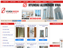 Tablet Screenshot of hyundainhom.com